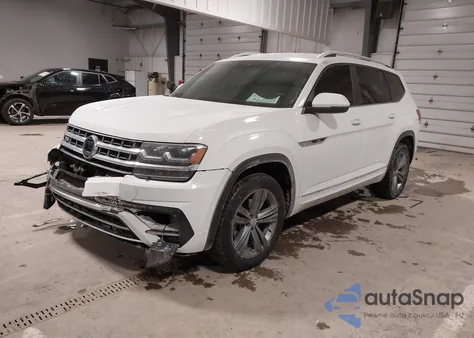 2019 Volkswagen Atlas 3.6L V6 Se W/Technology R-Line z USA, uszkodzony, nr VIN 1V2YR2CA6KC595266